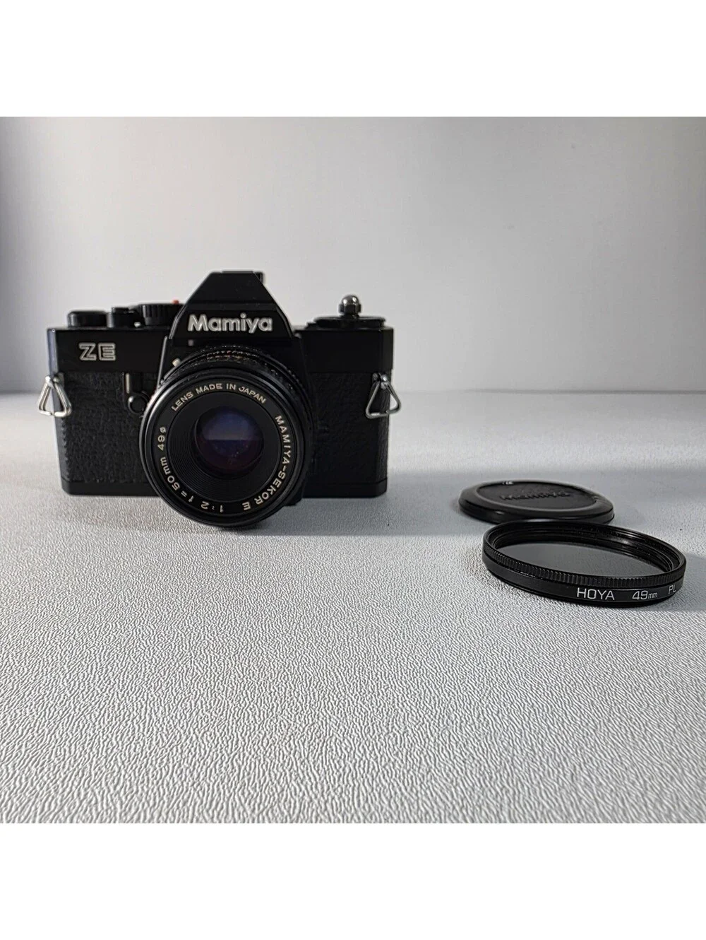 Mamiya ZE Quartz 35mm Film Camera w/ Mayima Sekor E 50mm Lens